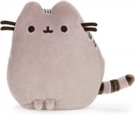 gund pusheen the cat squisheen plush, stuffed animal cat for ages 8 and up, gray, 6 logo