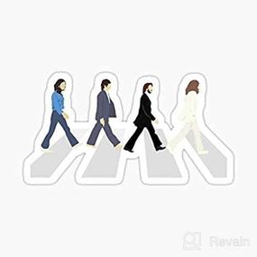 img 1 attached to Наклейка Beatles Abbey Road Graphic