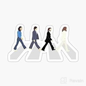 img 2 attached to Наклейка Beatles Abbey Road Graphic