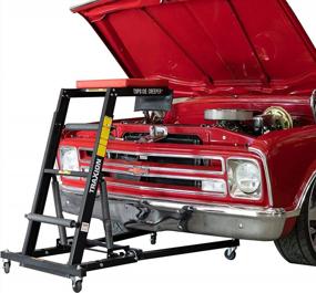 img 4 attached to Foldable Topside Automotive Engine Creeper - Traxion 3-100 For Easy Maintenance