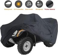 🛡️ 420d heavy duty tear-resistant atv cover - szblnsm quad cover for kawasaki, arctic cat, honda, polaris, yamaha, and more. offers water, wind, and uv protection - ideal 4 wheeler accessories logo