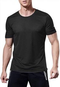 img 2 attached to Stay Cool And Stylish: Men'S Quick Dry Athletic T-Shirts For Workouts And Running