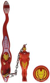 img 1 attached to Iron Man Toothbrush Marvel Figurine