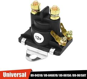 img 3 attached to VOWAGH Solenoid Mercruiser 89 846070 89 96158T Motorcycle & Powersports
