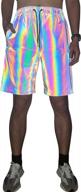 lzlrun rainbow reflective fluorescent trousers logo