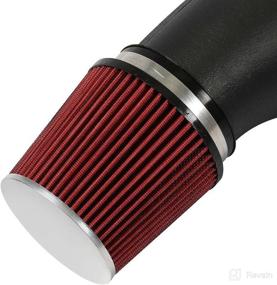 img 3 attached to DNA Motoring AIP2HC92RD Intake System