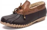 stay dry and stylish with dksuko's waterproof loafer duck shoes for women логотип