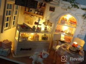 img 5 attached to Create Your Own Charming World With CUTEBEE Dollhouse Miniature And Furniture Kit - Leisurely Moment, 1:24 Scale