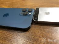 img 1 attached to Renewed AT&amp;T Apple iPhone 12 📱 Pro Max with 128GB Storage in Pacific Blue review by Paul Gim ᠌