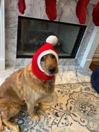 img 1 attached to Warm And Festive: X-Large Red Christmas Dog Hat Costume For Golden Retrievers And Labradors review by Jackie Archuleta