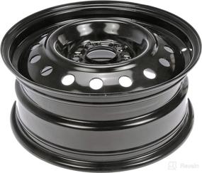 img 2 attached to Dorman 939-197 16 x 6.5 Inch Hyundai Steel Wheel in Black Finish - Compatible with Select Hyundai Models