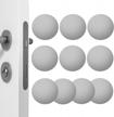 protect your walls and furniture: get jegonfri door stoppers with 2" adhesive round knob protectors logo