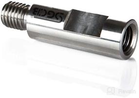 img 1 attached to 🔧 SGCB Ultra Long Stainless Steel Mini Rotary Extension Shaft Set of 3, High Performance 5/8” Threaded Interconnectable 70mm, 90mm, 120mm, Durable Polisher Buffer Backing Plate Shaft Extender