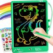 10 inch lcd writing tablet: perfect gift for boys & girls ages 3-12 - erasable magic learning doodle board activity toy! logo