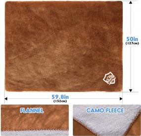 img 3 attached to Защитите свою мебель: водонепроницаемые одеяла Topmart для собак и кошек — коричневые