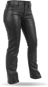 img 2 attached to Xelement B7600 Motorcycle Leather Pants