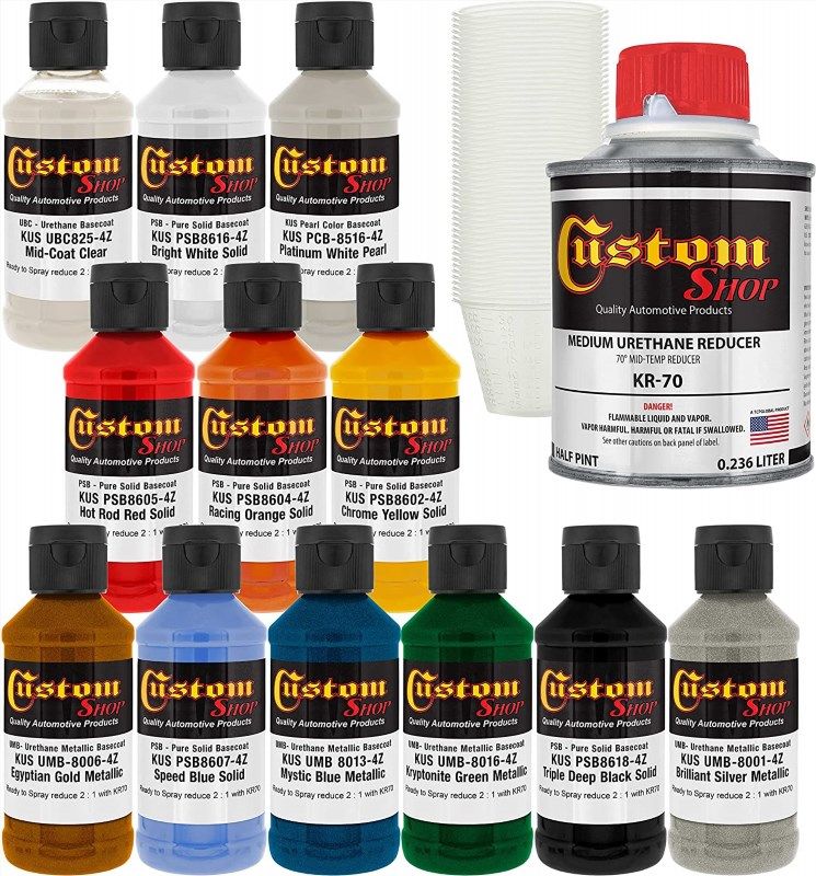 Custom Coat Panel Prep Surface Cleaner and Degreaser - Giant 18 Ounce Spray Cans - A Great Aerosol Grease and Wax Remover to Eliminate Contaminents