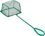 🐠 pawfly 4/6 inch fish catch nets for aquariums with plastic handle logo