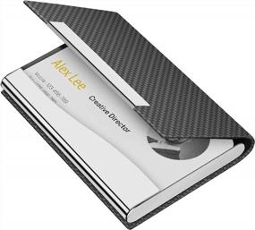 img 4 attached to Maximize Your Professional Appearance With MaxGear'S Business Card Holder