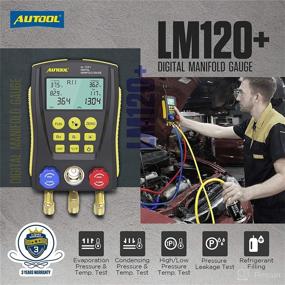 img 3 attached to 🌡️ Refrigeration Digital Manifold Gauge Meter: Comprehensive Kit for HVAC Testing and Maintenance of Air-Conditioners and Refrigerators