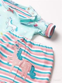 img 1 attached to Hatley Organic Cotton Prancing Unicorns Apparel & Accessories Baby Boys