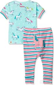 img 3 attached to Hatley Organic Cotton Prancing Unicorns Apparel & Accessories Baby Boys