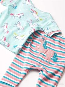 img 2 attached to Hatley Organic Cotton Prancing Unicorns Apparel & Accessories Baby Boys