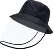 versatile outdoor fisherman hat with detachable face cover for men and women - docila foldable sun cap logo