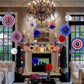 img 1 attached to 26Pcs Patriotic Decorations July Decor