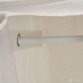 img 2 attached to 👕 Hanging Wardrobe Garment Storage Bag: Organize with Household Essentials 311332 in Natural Canvas