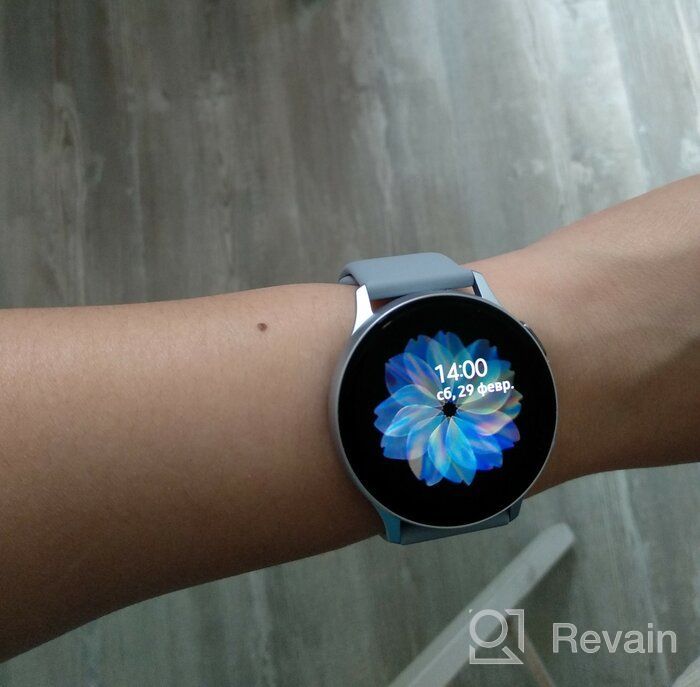 img 1 attached to Smart watch Samsung Galaxy Watch Active2 40 mm Wi-Fi NFC, licorice/black review by Fuji Kristiana Ana ᠌