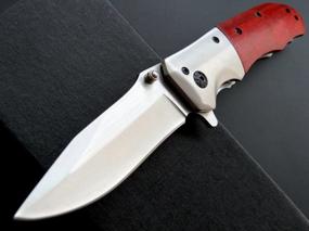 img 3 attached to Eafengrow EF51: High-Quality Wood Pocket Knife For Outdoor And Survival Activities