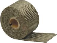 🔥 high-performance titanium exhaust heat wrap 2" x 25' with lr technology - design engineering 010131 logo