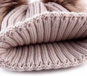 img 2 attached to Warm Up Your Baby This Winter With Our Newborn Knit Hat - Perfect For Infants, Toddlers And Kids!