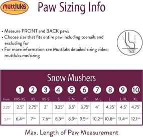 img 1 attached to Muttluks Snow Mushers Apparel Pack