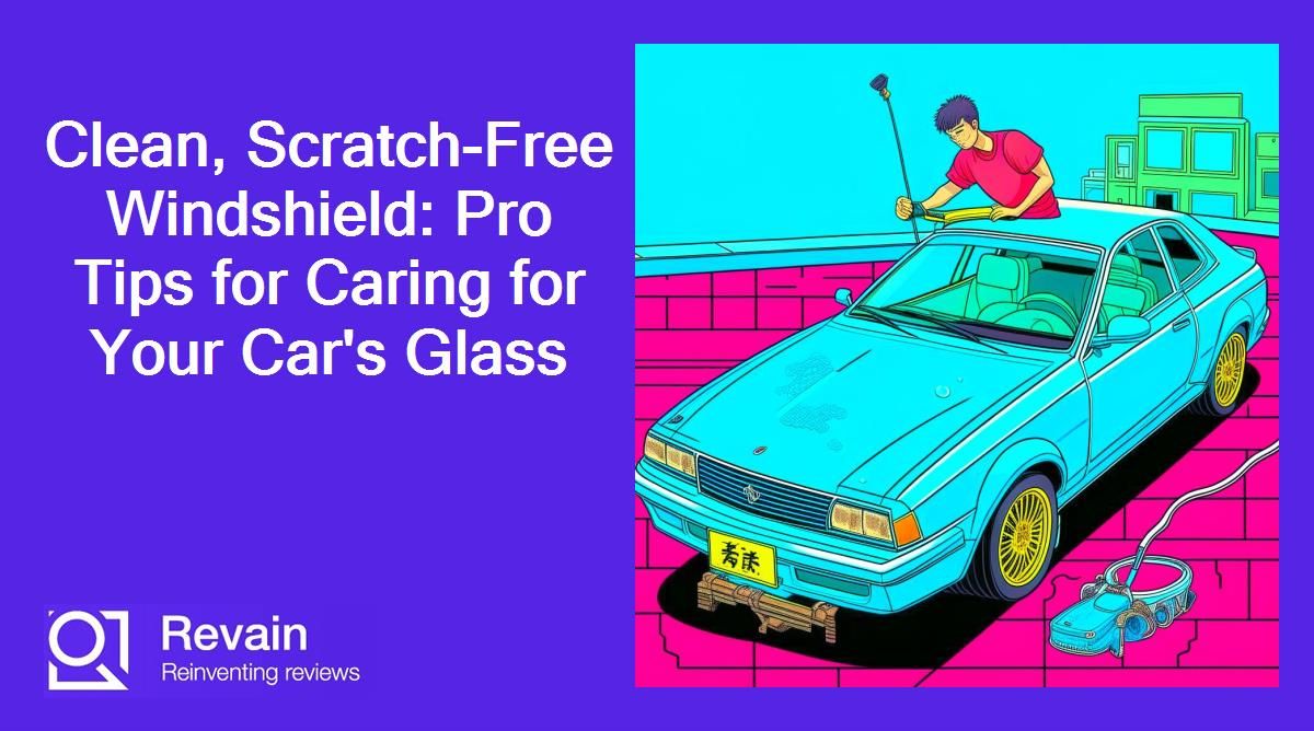 Clean, Scratch-Free Windshield: Pro Tips for Caring for Your Car's Glass
