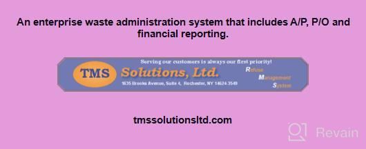 img 1 attached to RMS - Refuse Management System review by Gregory Chaitanya