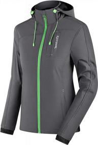 img 4 attached to Stay Warm And Protected: KUTOOK Women'S Softshell Jacket For Outdoor Adventures