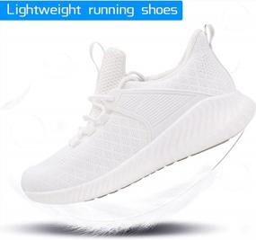 img 1 attached to Stay Light And Agile: AKK Women'S Non-Slip Workout Shoes For Gym, Sports And Outdoor Activities