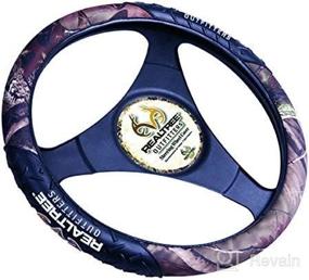 img 2 attached to 🚗 Realtree AP Camo Two-Grip Steering Wheel Cover - Enhances Camouflage Appeal, Sold Individually