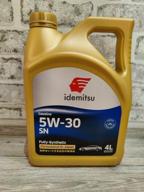 img 1 attached to Synthetic engine oil IDEMITSU 5W-30 SN, 4 l review by Adam Kowalski ᠌