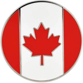 img 3 attached to Canada Day Maple Leaf Enamel Lapel Pin - PinMart