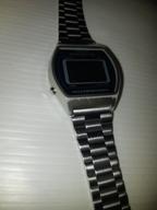 img 2 attached to Watch CASIO Vintage B-640WD-1A, silver/black review by Micha Osiski ᠌