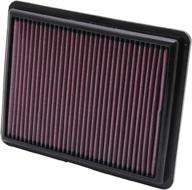 k&amp;n high performance engine air filter: premium, washable replacement compatible with 2007-2015 honda/acura (crosstour, accord, accord crosstour, tl, tsx) , 33-2403 logo