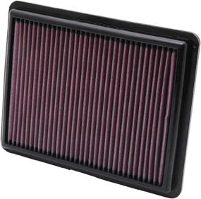 img 4 attached to K&amp;N High Performance Engine Air Filter: Premium, Washable Replacement Compatible with 2007-2015 HONDA/ACURA (Crosstour, Accord, Accord Crosstour, TL, TSX) , 33-2403