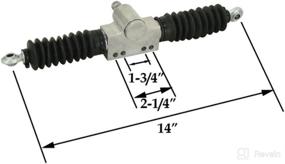 img 2 attached to High-Performance 14 Inch Rack and Pinion System, Ideal for Dune Buggy Compatibility