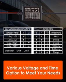 img 1 attached to Vantrue 3-Lead ACC Hardwire Kit: Ultimate Dash Cam Protection With 24/7 Parking Mode, Type C USB 12V-24V To 5V And Fuse Holders For N4, E1, E2, S2, N2S, And X4S Models