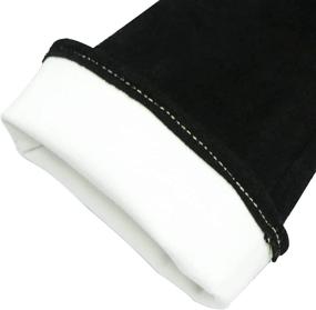 img 1 attached to 🔥 Fireplace Handling Sleeve: AOWPFVV Resistant, Durable, and Stylish in Black