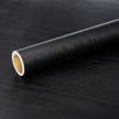 transform your furniture with abyssaly's 24 x 196 inch black wood self-adhesive paper - real wood feel, easy to clean logo