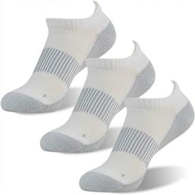 img 4 attached to FOOTPLUS Copper Compression Socks With Arch Support For Athletic Performance, Running, Hiking, And More